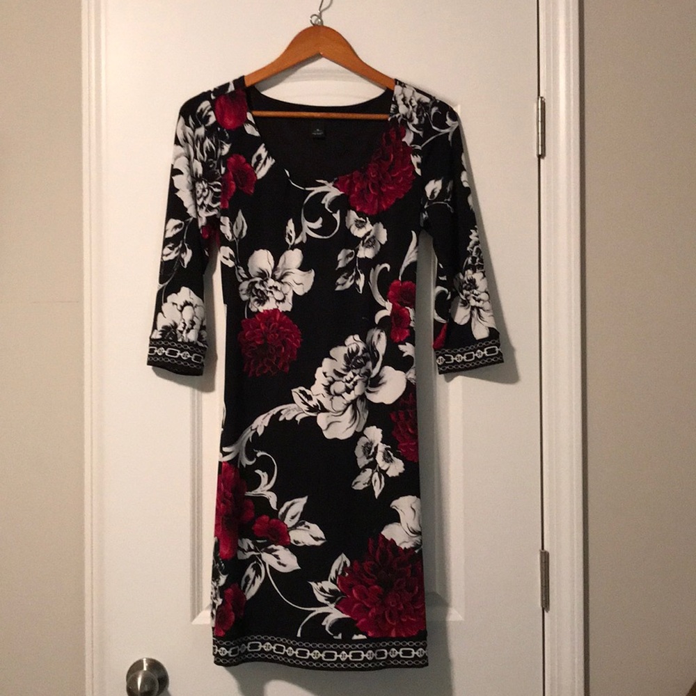 White house black market floral dress